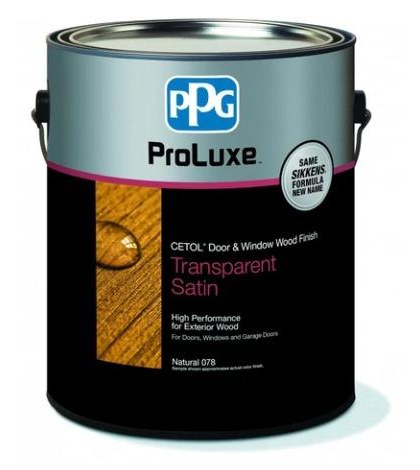 Sikkens Cetol Door & Window — now PPG ProLuxe Door & Window Wood Finish