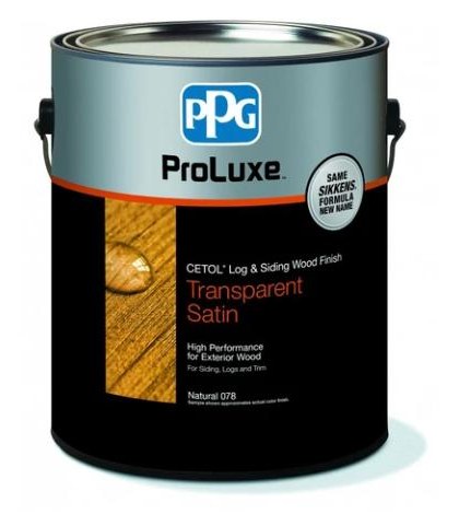 Sikkens Cetol Log & Siding — now PPG ProLuxe Log & Siding Wood Finish
