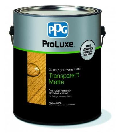 Sikkens Cetol SRD — now PPG ProLuxe SRD Wood Finish